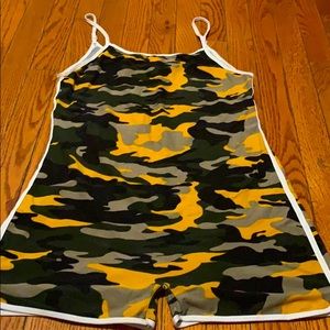 Camo romper